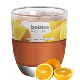 LY NẾN THƠM BOLSIUS PTT024343 HƯƠNG CAM NGỌT 105G