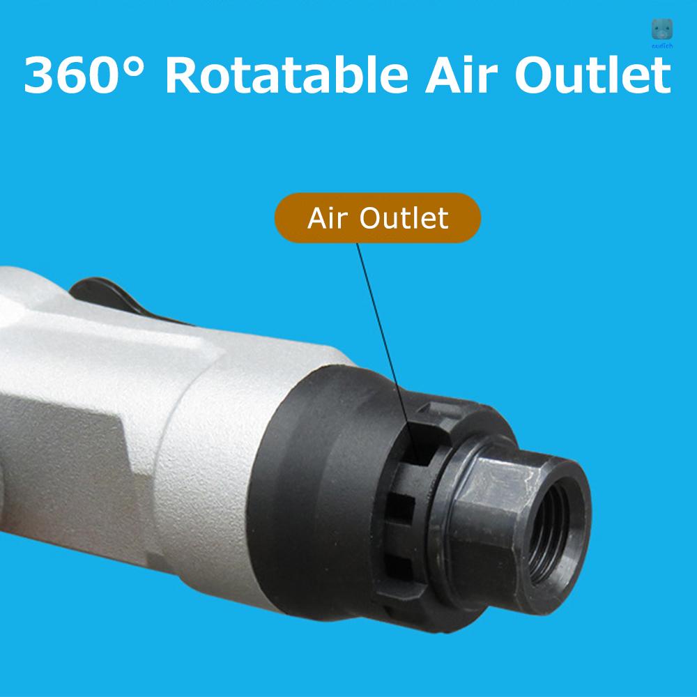 Dụng Cụ Vát Khí Nén Mini 24H 1 / 4 Inch Di Động Với Dụng Cụ Điều Chỉnh Sâu Cho Gỗ / Kim Loại