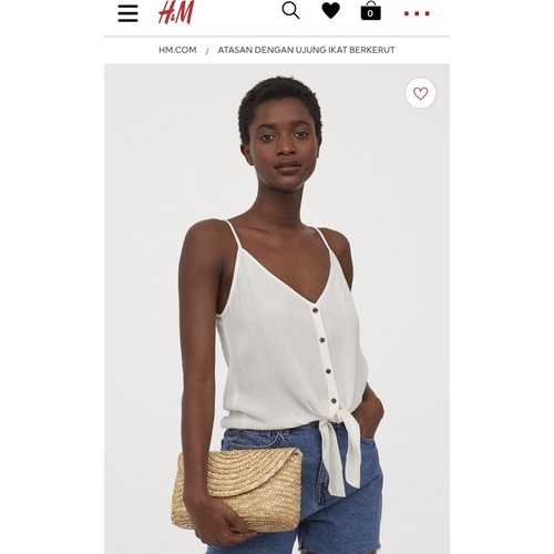 Áo 2 dây H&MM vnxk