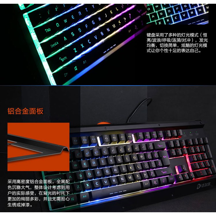 Bàn phím giả cơ Gaming Dareu LK145 CHÍNH HÃNG -VITINHTH