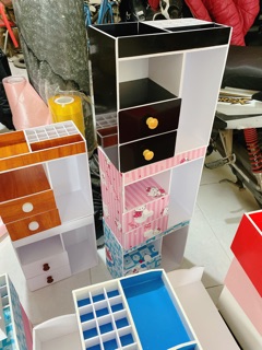 Tủ mini đựng mỹ phẩm đa năng đủ màu