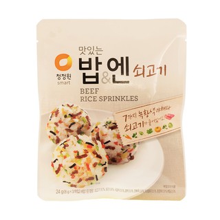 Gia vị rắc cơm thịt bò Furikake Hàn Quốc Beksul (24g)