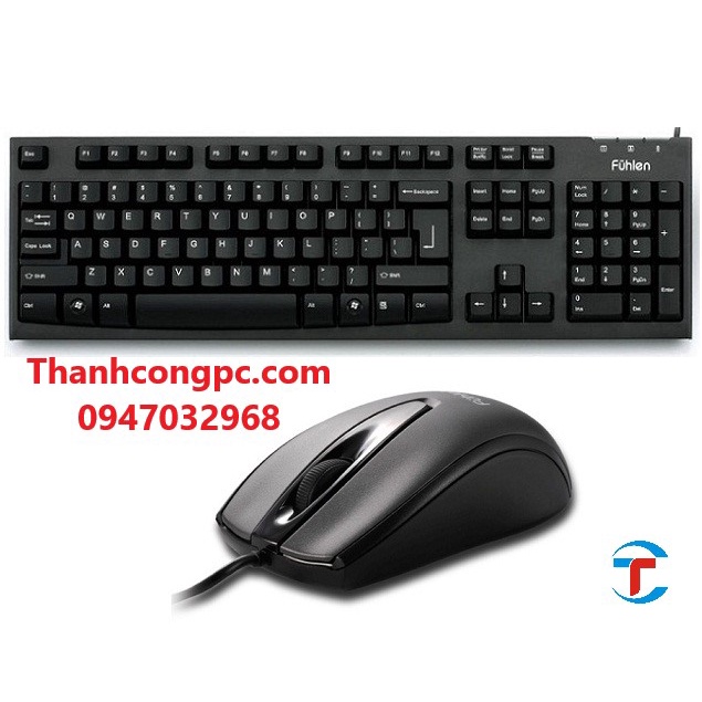 Bộ phím chuột Fuhlen L411 + Fuhlen L102