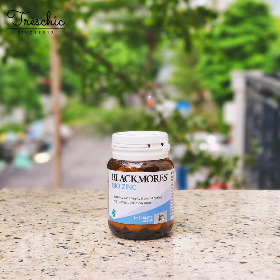 Viên uống Blackmores Bio Zinc hỗ trợ kiểm soát sự mọc của mụn trứng cá (84 viên) | BigBuy360 - bigbuy360.vn