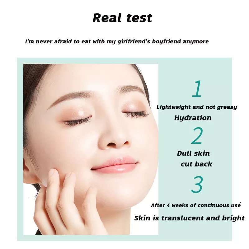 100ml kem dưỡng trắng da và loại bỏ tàn nhang - loại bỏ tinh chất làm sáng và giảm đốm niacinamide Dung dịch gốc chứa niacinamide dưỡng ẩm, làm dịu và phục hồi da mặt