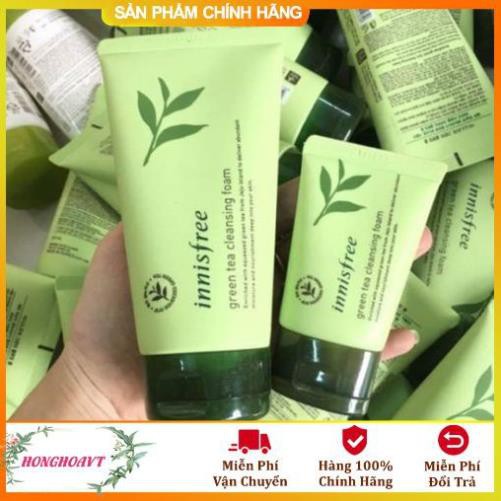 Sữa Rửa Mặt Trà Xanh Innifree Green Tea Cleansing Foam Size Lớn 150ml DATE mới