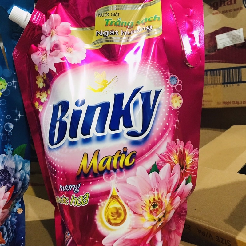 Nước Giặt Binky 3,1kg Hương Nước Hoa