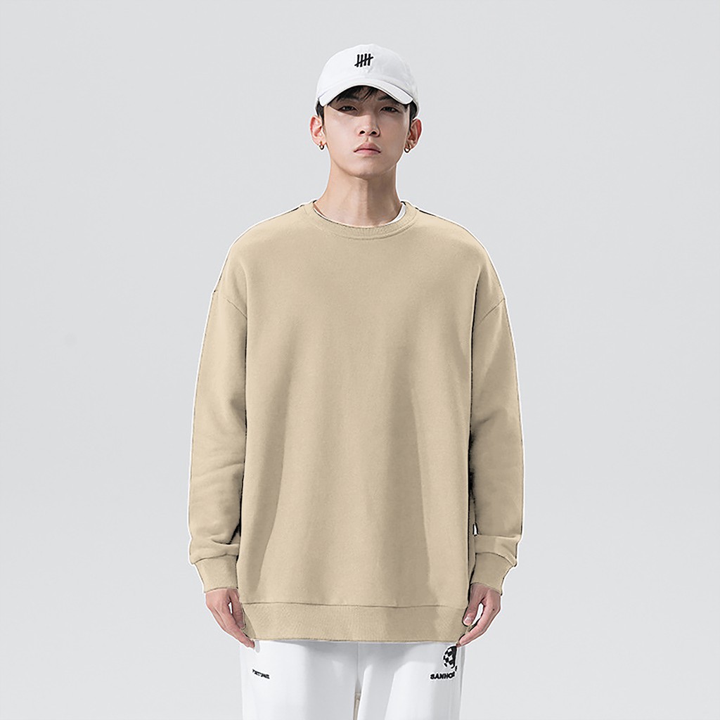 Áo sweater nỉ UNISEX nam nữ , áo nỉ sweater dài tay BASIC phong cách Ulzzang cặp đôi nam nữ form rộng oversize SWT4 | BigBuy360 - bigbuy360.vn