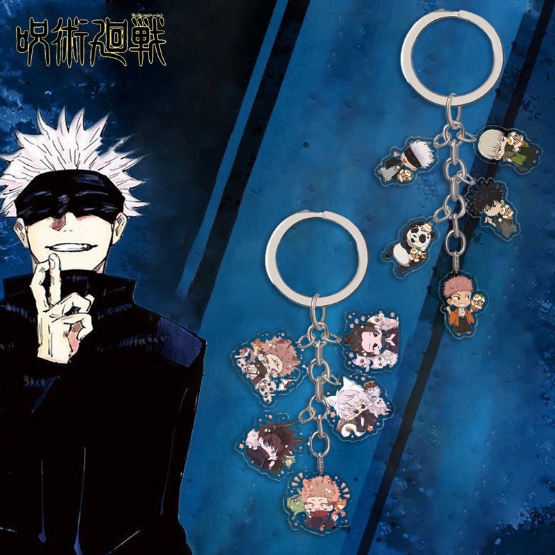 Móc khóa thời trang hình các nhân vật trong phim Anime Jujutsu Kaisen