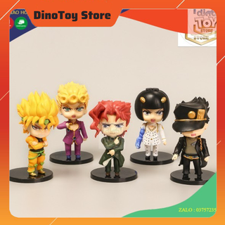 Bộ 5 mô hình nhân vật trong hoạt hình Cuộc Phiêu Lưu Bí Ẩn