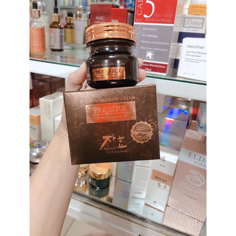 Kem dầu ngựa Zhahyo Prestige Ferment Horse Oil Garim Absolute Cream