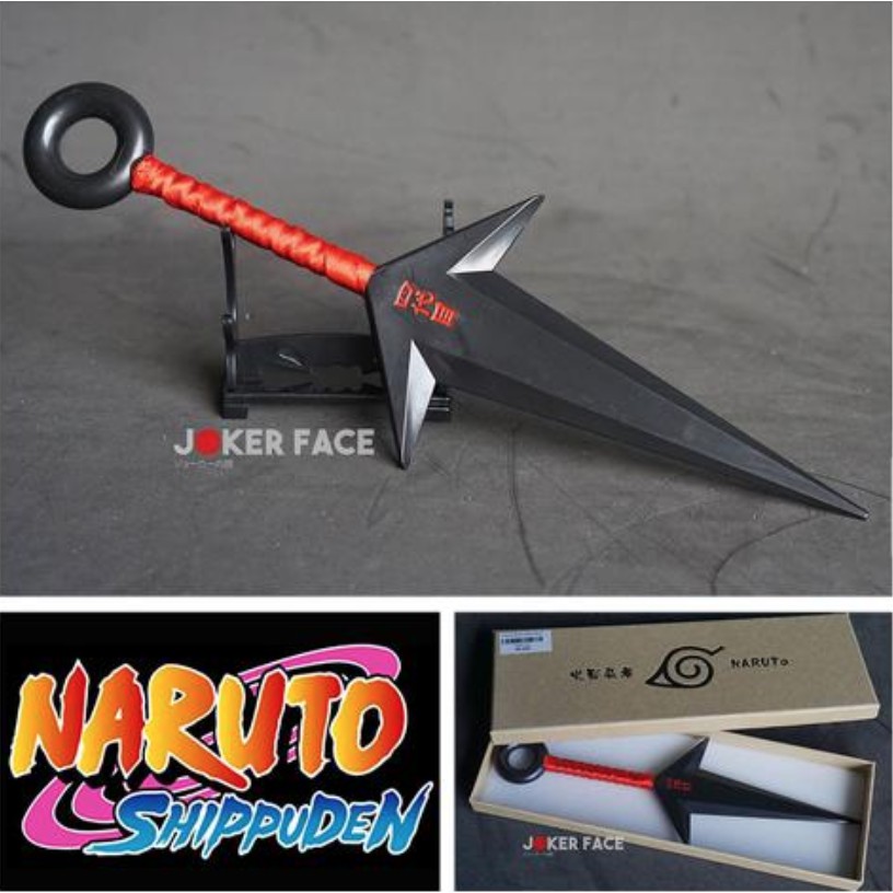 KUNAI ĐỆ TỨ NHỰA 26CM (ĐỎ) - NARUTO