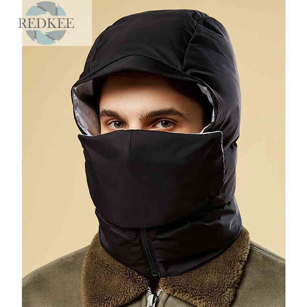 Mũ Trùm Đầu Chống Lạnh Bảo Vệ Tai Khi Đi Xe Máy