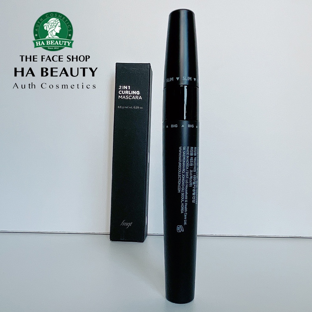 Mascara dưỡng cong mi 2 đầu The Face Shop 2 in 1 Curling Mascara 8.5g