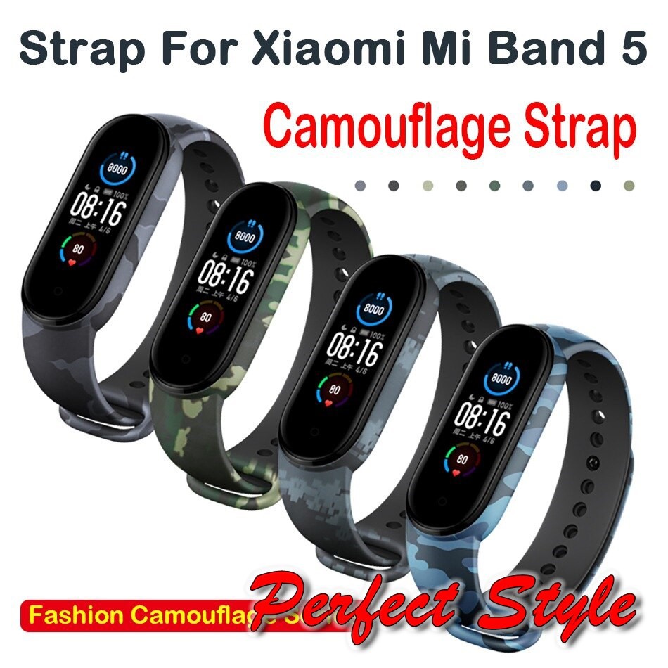 [Miband 3/4/5/6] Dây đeo thay thế Xiaomi miband 3/4/5 /6(Rằn ri)