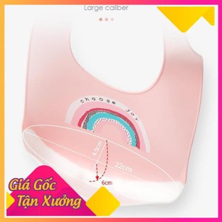 Yếm ăn dặm silicone 3D có máng hứng Muslin Tree
