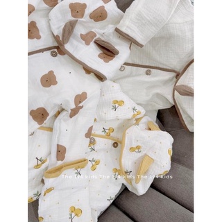 Áo Khoác muslin (4-30kg)