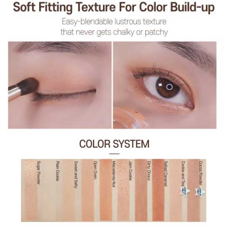 [Hàng mới về] Phấn mắt trang điểm ETUDE Look At My Eyes phiên bản Cookie 1.7g | BigBuy360 - bigbuy360.vn