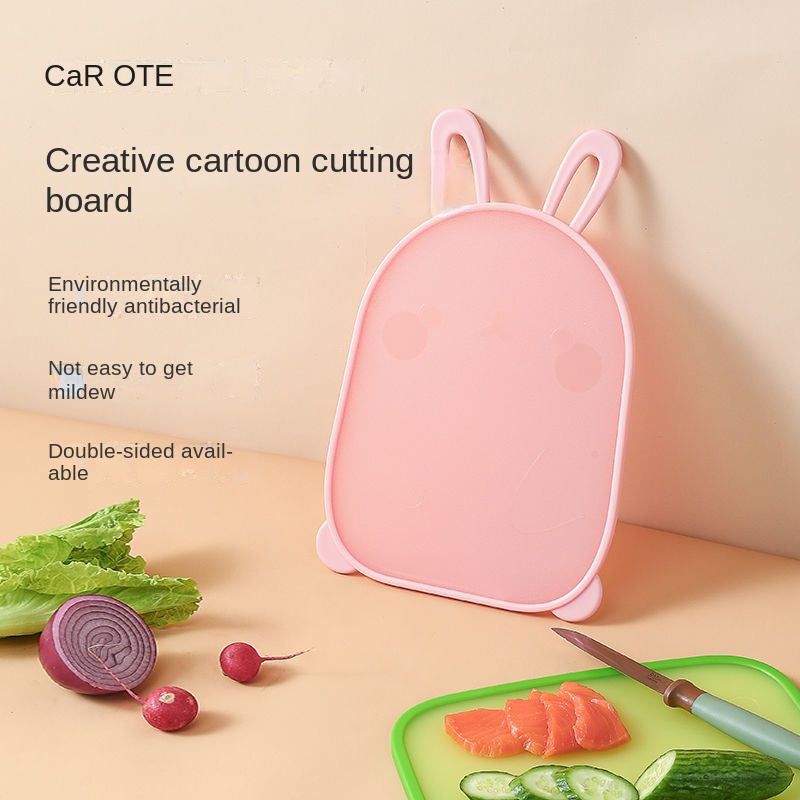 Thớt Hai Mặt Chống Ẩm Mốc Họa Tiết Hoạt Hình Xinh Xắn Dành Cho Bé