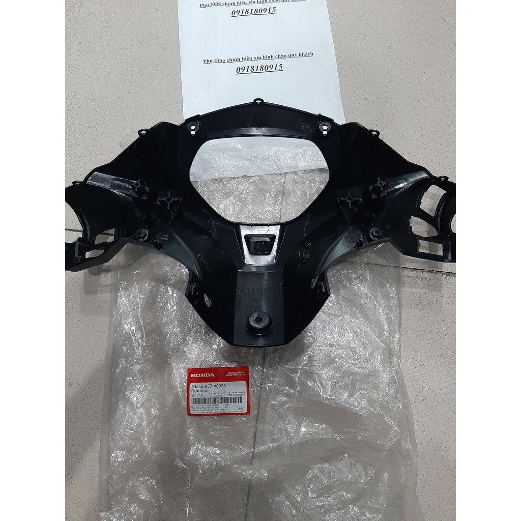 nắp tay lái sau gáy wave blade số honda