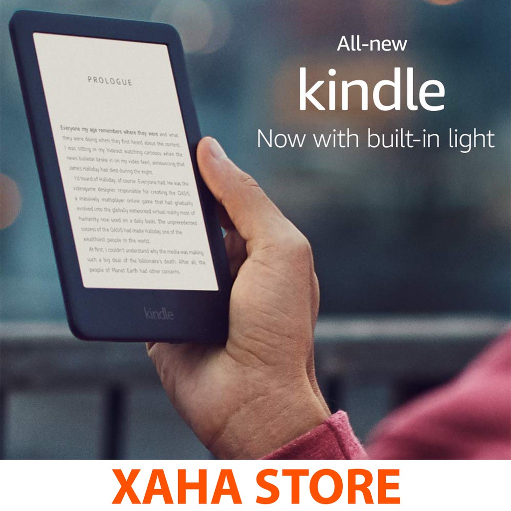 [Giảm 5% XAHAS5P] Máy đọc sách All-new Kindle 10th Generation - 2019 (4GB)
