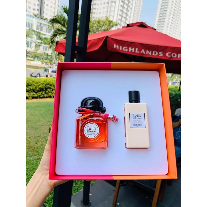 [ CHÍNH HÃNG ] Set nước hoa Set Twilly d'Hermès Eau Poivrée | Thế Giới Skin Care
