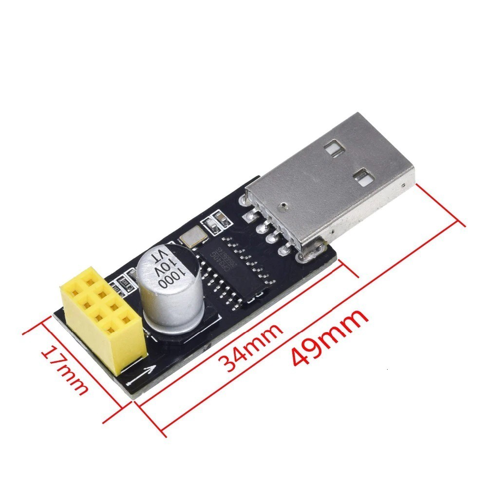 Mạch giao tiếp UART cho ESP8266 ESP-01S - 12A3