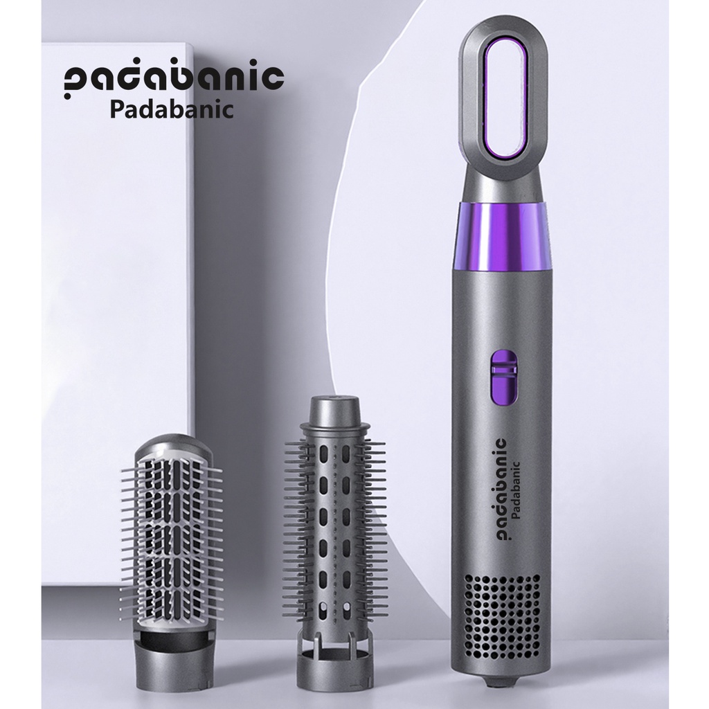 Máy Sấy Tóc Padabanic 3IN1 Kiểu Đức Không Tay Cầm Sấy Tạo Kiểu Đa Chức Năng Tiện Lợi Sấy Tóc Thẳng - Cụp - Uốn