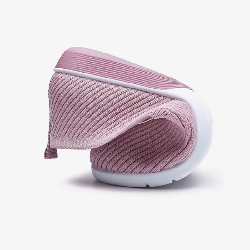 Giày Lười Dệt Kim Thoáng Khí Cho Nữ