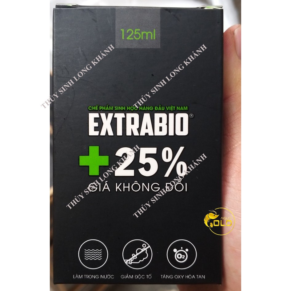 Vi Sinh Làm Trong Nước Bể Cá Cảnh Extra Bio chai dung tích 250ml, 500ml và 1L - Phụ kiện THỦY SINH GIÁ RẺ AQUAGOLD