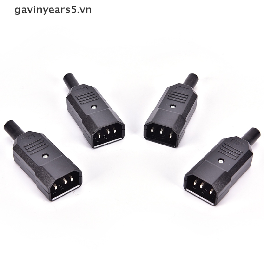 Set 5 Đầu Nối Phích Cắm IEC C14 Chuyên Dụng Chất Lượng Cao