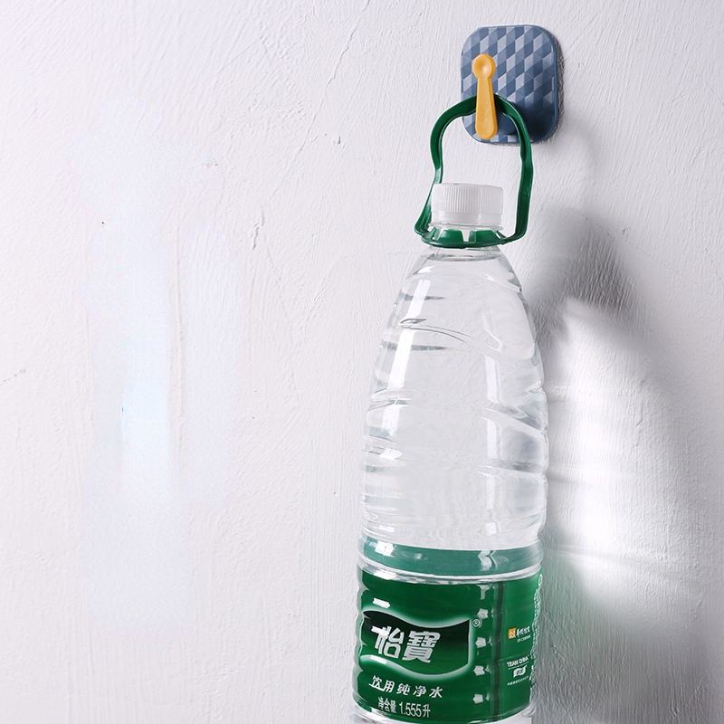 Móc Treo Đồ Dán Tường Không Cần Khoan Màu Sắc Tương Phản Cho Nhà Bếp Nhà Tắm