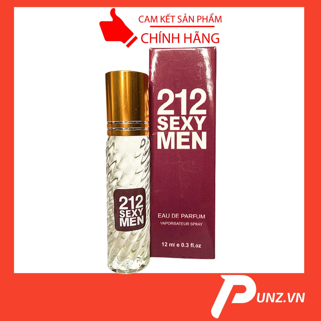 Nước Hoa Nam ➋➊➋ 🅢🅔🅧🅨 🅜🅔🅝 Chính Hãng Hparfum Dạng Lăn 12ml