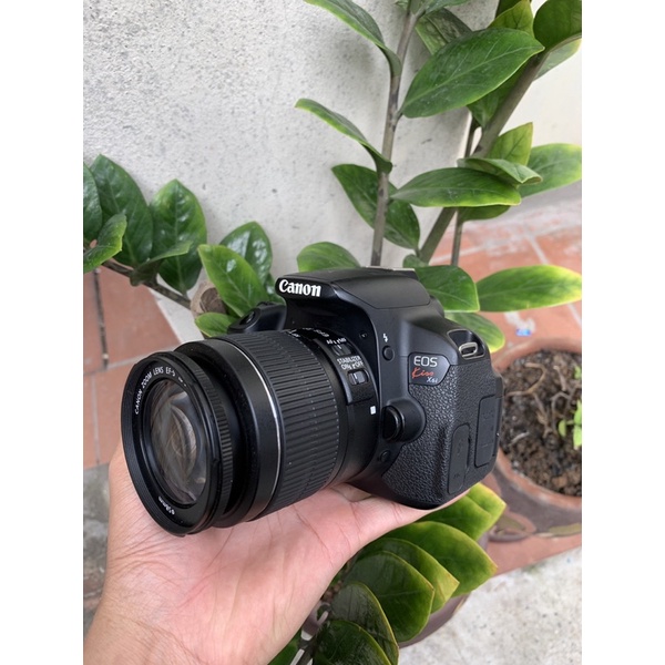 Bộ Máy ảnh Canon EOS 650D / Rebel T4i / Kiss X6i Body và Ông Canon EFS 18-55
