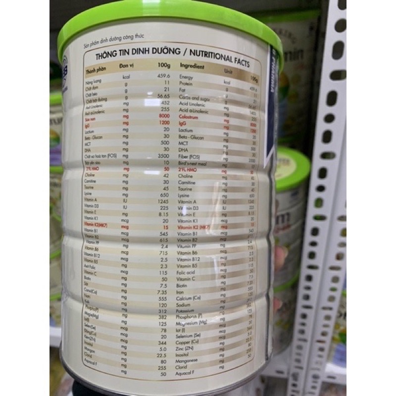 Sữa Blackking Colostrum Baby 900g date mới