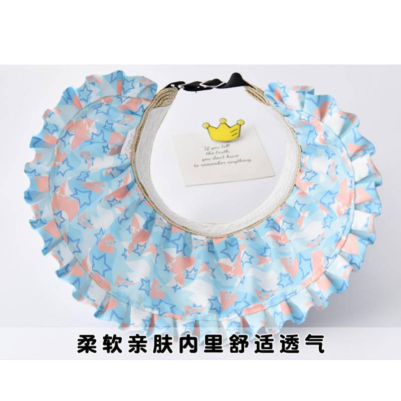 Nón Vành Rộng Hở Chóp Chống Nắng Thoáng Khí Phong Cách Hàn Quốc Thời Trang Mùa Hè Cho Bé