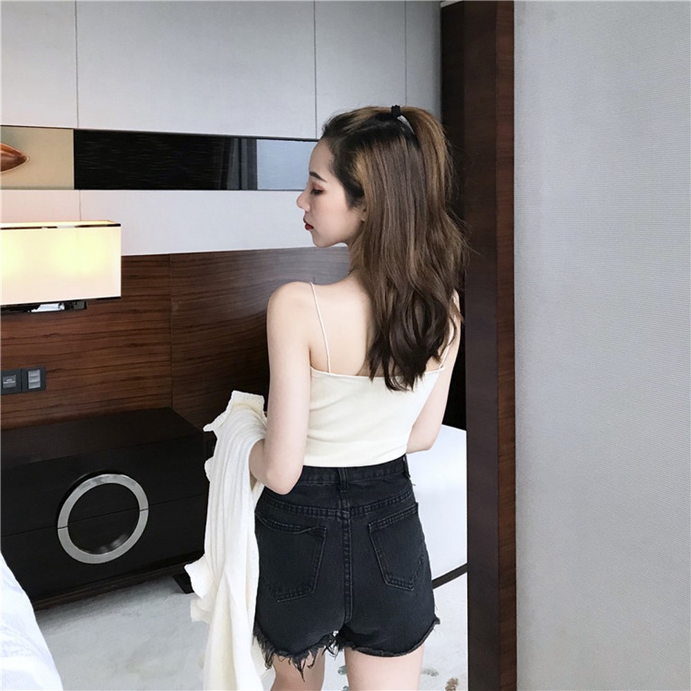 Áo Hai Dây Nữ Áo HaI Dây Bún Vải Cotton Loại Đẹp