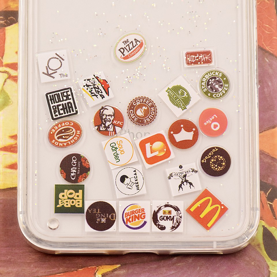 Ốp Iphone Oppo Nhũ chảy Fastfood F11 F9/A7/A5s F11Pro/K3 F7 A50s A30s A3s J8 A6+ A20 A30 A10 A7 2018 Huawei Nova3i