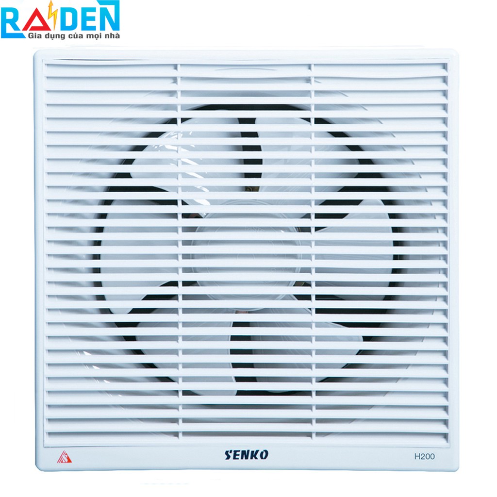 Quạt hút tường, hút âm trần 35W Senko H200 - HT200