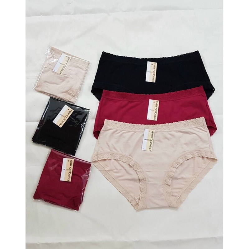 Quần lót nữ lưng cao cotton mịn, không lằn mông dành cho vùng kín nhạy cảm M79