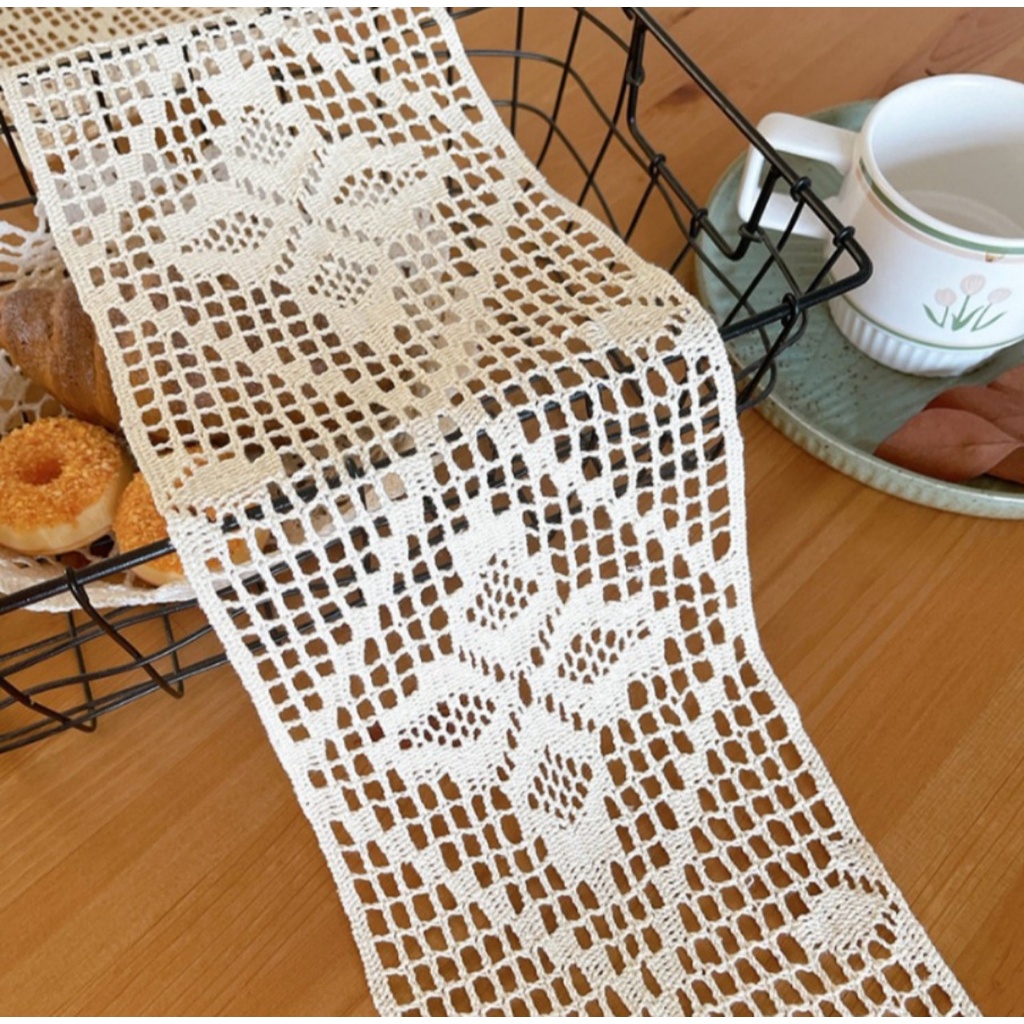 8 mẫu ren cotton ren trang trí ren sợi vintage