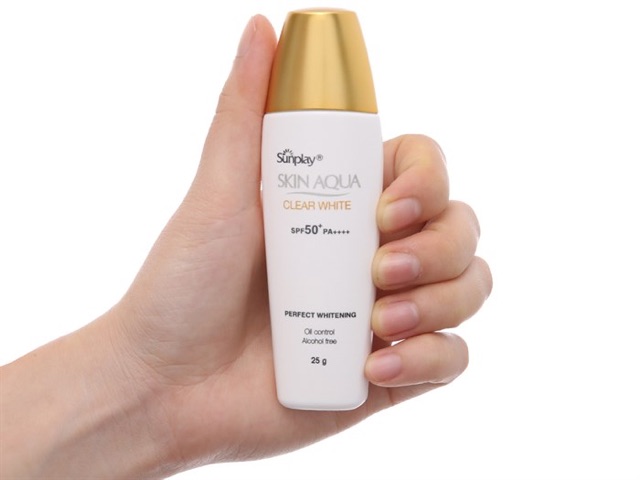 [Kèm quà] Chống nắng Sunplay skin aqua Clear White - 25gr & 55gr | BigBuy360 - bigbuy360.vn
