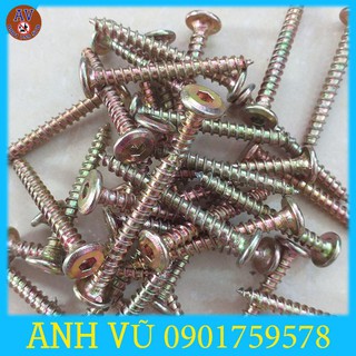 VÍt gỗ lục giác chìm phi 6x50mm (100) con