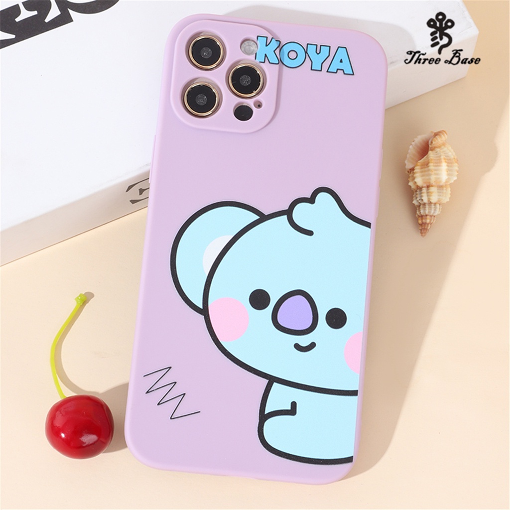 Ốp Điện Thoại Tpu Dẻo In BTS BT21 TATA KOYA RJ MANG CHIMMY SHOOKY Iphone8 7Plus 8plus X XS XR XSMax 11Pro max iphone 11 12