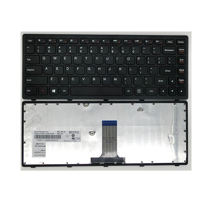 Bàn Phím LENOVO Ideapad Z470 Z475 Z370 Z470A US