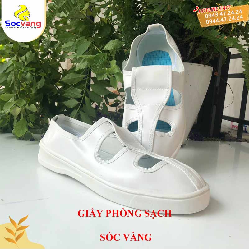 Giày phòng sạch 4 lỗ Linkword