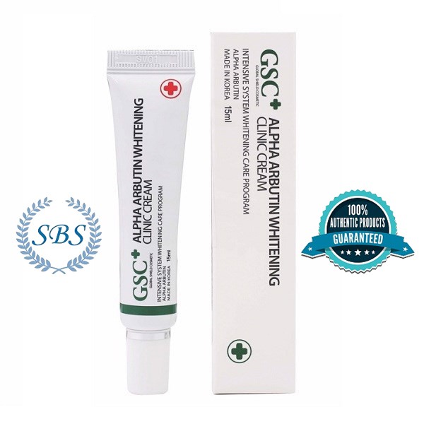 Kem Giảm Nám GSC Alpha Arbutin Whitening