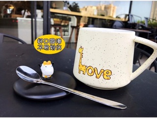 [HÀNG ORDER] Cốc hươu cao cổ 