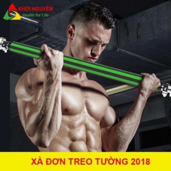 Xà đơn gắn cửa 2018 loại 60-100cm | Xà đơn treo tường Khởi Nguyên