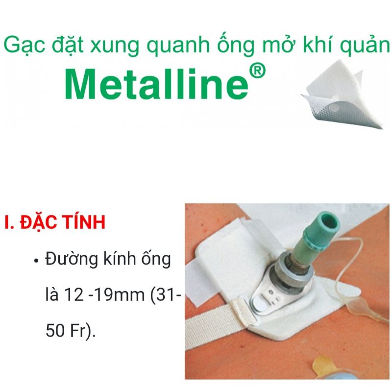 Metalline 8x9cm GẠC CHE XUNG QUANH ỐNG MỞ K H Í Q U Ả N